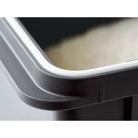 S 密閉米びつ 6kg 6kg ブラック A7513BK 1個 アスベル