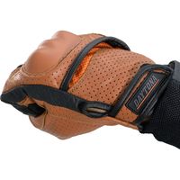 デイトナ HBG-130 パンチングメッシュプロテクターカウレザーグローブ ブラウン S 18915 1双（直送品）