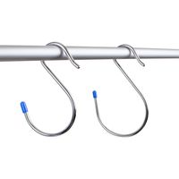 ユメミグサ S字フック　　φ6x37x50mm　鉄クロムメッキ OSー41　　1個