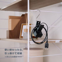 USB充電器 クリップ型 2m PD 67W USB-C×2 A×1 パソコン充電 黒 MPA-AC11867BK エレコム 1個（直送品）