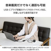 USB-C変換アダプタ 100W PD急速充電 4K映像 (C to C×2) 黒 MPA-C2CPD100BK エレコム 1個（直送品）