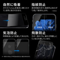 iPhone SE (第3世代)/SE (第2世代)/8/7/6s/6 ガラスフィルム 全画面保護 ブルーライトカット（直送品）