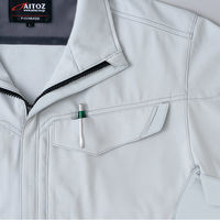 アイトス 長袖ブルゾン(男女兼用) シルバーグレー SS 2402-003-SS 2402 1着（直送品）