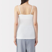 無印良品 レディース 婦人 なめらかブラキャミソール 婦人Ｍ 白 良品計画