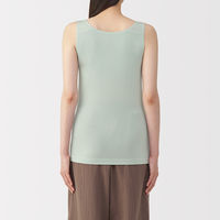 無印良品 レディース 婦人 なめらかブラタンクトップ 婦人Ｓ ライトグリーン 良品計画