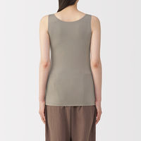 無印良品 レディース 婦人 なめらかブラタンクトップ 婦人Ｍ モカブラウン 良品計画