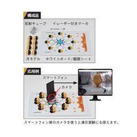 島津理化 月の満ち欠け観察器 MEー100 146-150 1台 67-7097-94（直送品）