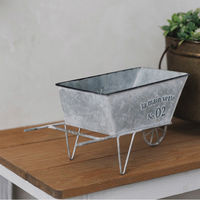 アビテ ガーデンオーナメント グランディール ガーデンカート 雑貨 ホワイト 455221 1個（直送品）