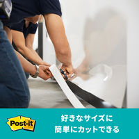 ポストイット 付箋 ふせん 油性ペンも使えるホワイトボードフィルム 0.9m×0.6m(イレーサー、スプレーボトル付)1個 スリーエム FWS 3x2（直送品）