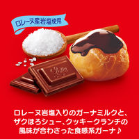 チョコレート菓子 ガーナ　ザクほろシュー＆クッキー　塩ミルク　ポップジョイ　26g 1セット（1個×12）