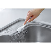 キッチンブラシ 水あか くもり ヌメリ 掃除 本体＋取り替え用シート1枚 日本製 1セット（1個×5）まめいた