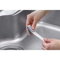 キッチンブラシ コゲ落とし 油汚れ 本体＋取り替え用シート1枚 日本製 1個 まめいた