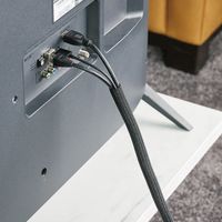 WrapーIt ラップイット ケーブル・コード収納用スリーブ MeshBlack 3m×10mm 400ーSMー10X50BL 1セット（直送品）