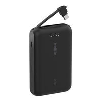 BELKIN 20W モバイルバッテリー10000mAh BPB021FQBK 1個