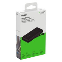 BELKIN 30W20000mAh ケーブル内蔵モバイルバッテリー BPB024FQBK 1個
