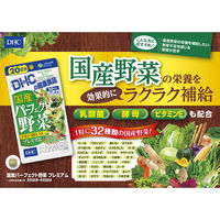DHC 国産パーフェクト野菜 プレミアム（60日分） 1セット（1袋（240粒）×2） 32種の国産野菜 ディーエイチシー サプリメント