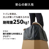 【非常用トイレ】アイリスオーヤマ ダンボール簡易トイレ DKT-10 1個