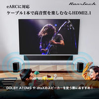 Hanx Hanx-Tech HDMI2.1ケーブル HT-HH8K40BY-1M 1本（直送品）