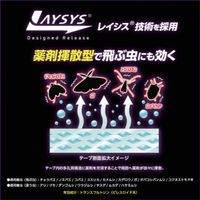 【虫よけ】萩原工業 　レイシス忌避テープ　3ｃｍｘ1ｍ巻 5013HC003000100500 1巻