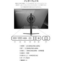 JAPANNEXT 31.5インチ ワイド 4K液晶ディスプレイ JN-V315U-HSPC6 1台