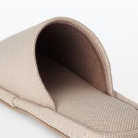 無印良品 洗える左右のないスリッパ ＸＬ ２６．５～２８ｃｍ用 ベージュ 良品計画
