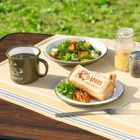 SNOOPY（Beagle Scouts 50years）ホーローサラダプレート 86001116 LOGOS/ロゴス