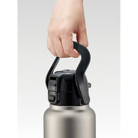 STD12H ハンドル付ワンプッシュダイレクトステンレスボトル 1200ml 【Champion】 654893-STD12H 1個（直送品）