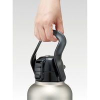 スケーター STD20H ハンドル付ワンプッシュダイレクトステンレスボトル 2000ml 【シルバー】 669002-STD20H 1個（直送品）