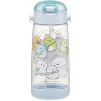 スケーター PDSH5 ワンプッシュストローボトル 480ml 【すみっコぐらし しろくまのふるさと】 695216-PDSH5 1個（直送品）