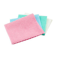 抗菌 カウンタークロス 厚手 レギュラー ブルー 約35×60cm 1パック（60枚入）シンメイ