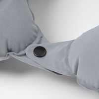 TRAVEL ポンプ式ネックピロー グレー LAKOLE/ラコレ