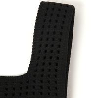 FLOWERニットバッグ ブラック LAKOLE/ラコレ