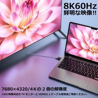 FSC マグネット HDMI アダプター<ダークネイビー> FS-ADHDMI-DN 1個