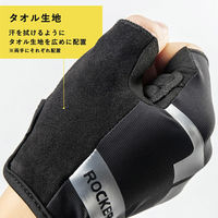 ロックブロス ハーフフィンガーグローブ(S220-L) S220-L 1個（直送品）