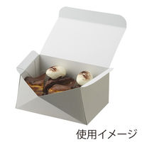ケーキ箱 4～5個用 ナチュラルグレー 1袋（25枚入）