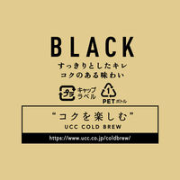 【アウトレット】UCC上島珈琲 UCC COLD BREW BLACK（コールドブリュー ブラック） 500ml 1箱（24本入）
