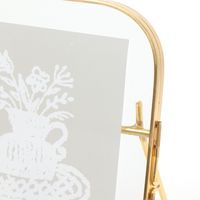 ガラスフォトフレームL版 ゴールド studio CLIP