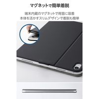 エレコム iPad(A16) フラップケース 角度調整 ドローイング 7アングル TB-A25RWVDBK 1個