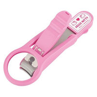 ハローキティ　ルーペ付きツメキリ 貝印 5個