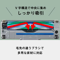 パナソニック 紙パック式キャニスター掃除機 MC-PJ25G-C 1台