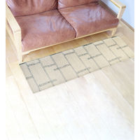 オカトー キッチンマット kieto インテリアマット 45×180cm アイボリー 479651 1個（直送品）