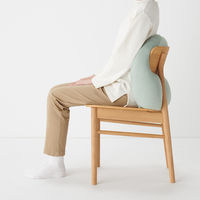 無印良品 背当てにもなるやわらかマルチクッション ５５×４０×２０ｃｍ ペールグリーン 良品計画