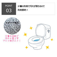 キクロン トイレクリーナー F カーブアルミクリーナー W 00788382 1ケース(40個(5個×8))（直送品）