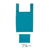 内海産業 エコバッグ Ecolor 折りたたみマイバッグ(ブルー) 2370771 1ケース(300個(1個×300))（直送品）