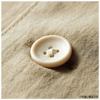 住商モンブラン コックジャケット 兼用 長袖 ライトグレー/オリーブ M OV6501-8_M 1袋(1個)（直送品）