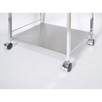 足立製作所 ステンレス製 作業台キッチンワゴン【引き出し付き・幅50cm/キャスター付】 2156-1 1個（直送品）