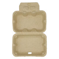 日本モウルド工業 弁当容器 パルボックス(小)茶 42052 1ケース(200個(1個×200))（直送品）