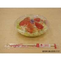 リスパック 冷麺容器 バイオ M 大 本体 新 PABS454 1ケース(600個(50個×12))（直送品）