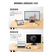 変換ケーブル USBタイプC-HDMI ミラーリング対応 3m MPA-CHDMI30BK3 エレコム 1個（直送品）