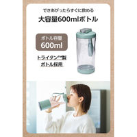 ミキサー コードレス ジュース スムージー 角氷も粉砕 600ml グリーン TMX60A-G テスコム 1個（直送品）